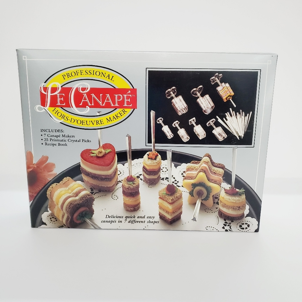 Le Canape Professional Hors D'Oeuvre Maker Appetizer.